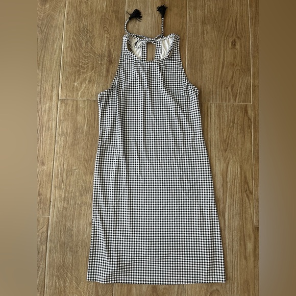 Tommy Bahama Gingham Pocket Tank Sun Dress - Picture 3 of 7